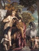 VERONESE (Paolo Caliari) Mars and Venus United by Love aer oil on canvas